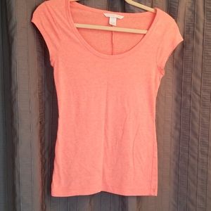 Neon orange t shirt